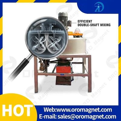 เครื่องแยกแม่เหล็กขนาด 20-325 ตาข่ายสำหรับป้อนอาหารที่มีวัสดุขดลวดทองแดงและการหมุนเวียนสำหรับการแยกแม่เหล็ก
