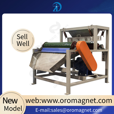 High Gauss Electro Magnetic Separator Machine Belt Conveyor For Iron Ore