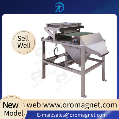 High Gauss Electro Magnetic Separator Machine Belt Conveyor For Iron Ore