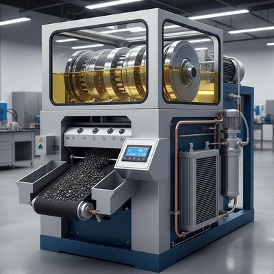 นีโอดีเมียมแม็กเนต เครื่องแยกไฟฟ้าแม่เหล็กที่มีวิธีการเย็นน้ํามัน เหมาะสําหรับการแยกแม่เหล็กและการแยกวัสดุ