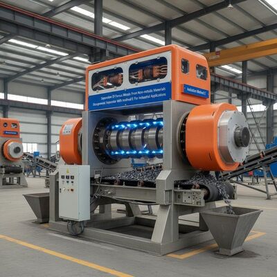 การแยกโลหะเหล็กจากวัสดุที่ไม่ใช่โลหะ