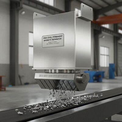เครื่องแยกแม่เหล็กถาวรระดับสูง ที่มีวัสดุเรือนเหล็กไร้ขัด และปัจจุบันที่ระบุ