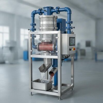 เครื่องแยกแม่เหล็กแบบเปียก เหมาะสําหรับการทํางานที่อุณหภูมิไม่เกิน 60 °C ให้ความแยกแม่เหล็กที่คง